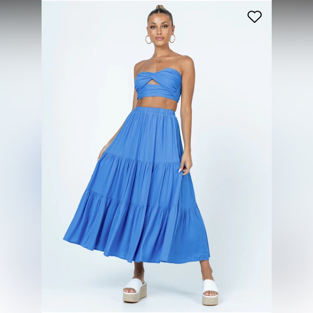 Princess Polly Allie set in blue